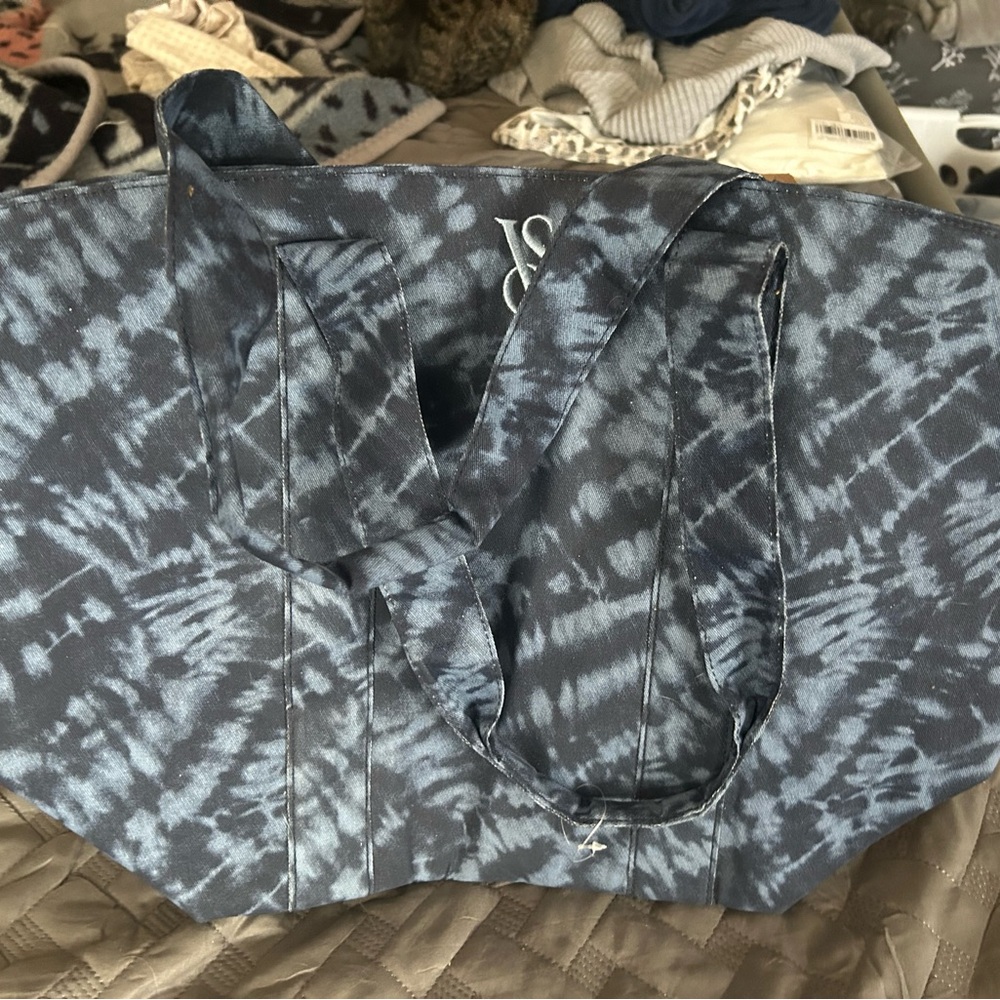 Victoria secret Blue Tie-Dye Tote Bag
